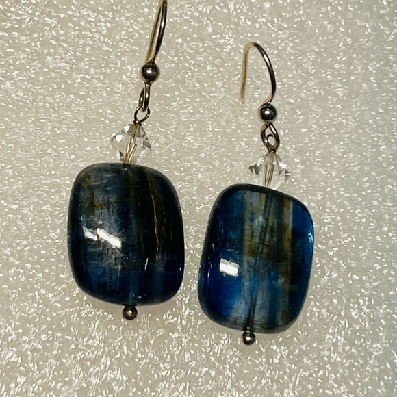 Labradorite 20” Necklace & Earrings…Stunning! 
11 Stones, Sterling & Crystal mix - Picture 4 of 9